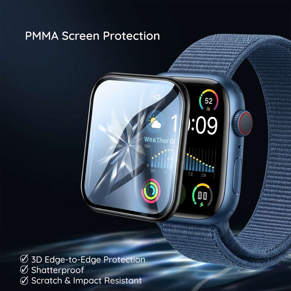 Folie smartwatch Techsuit din PMMA - Moboid.ro