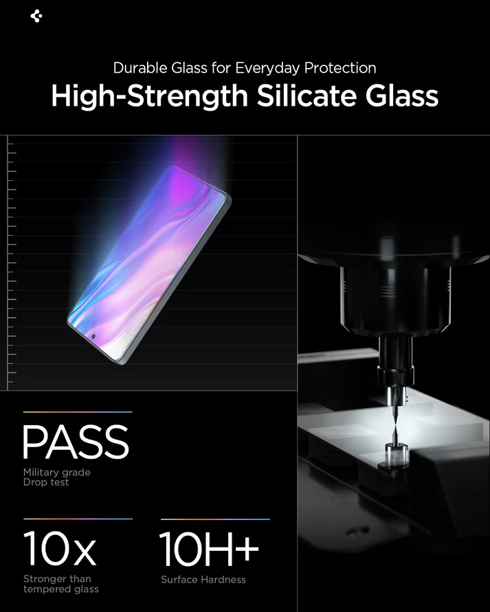 Folie telefon Spigen din Sticla securizata - Moboid.ro
