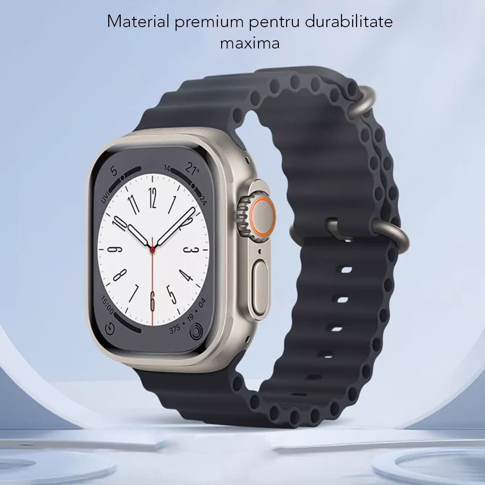 Curea smartwatch Techsuit din Otel inoxidabil - Moboid.ro