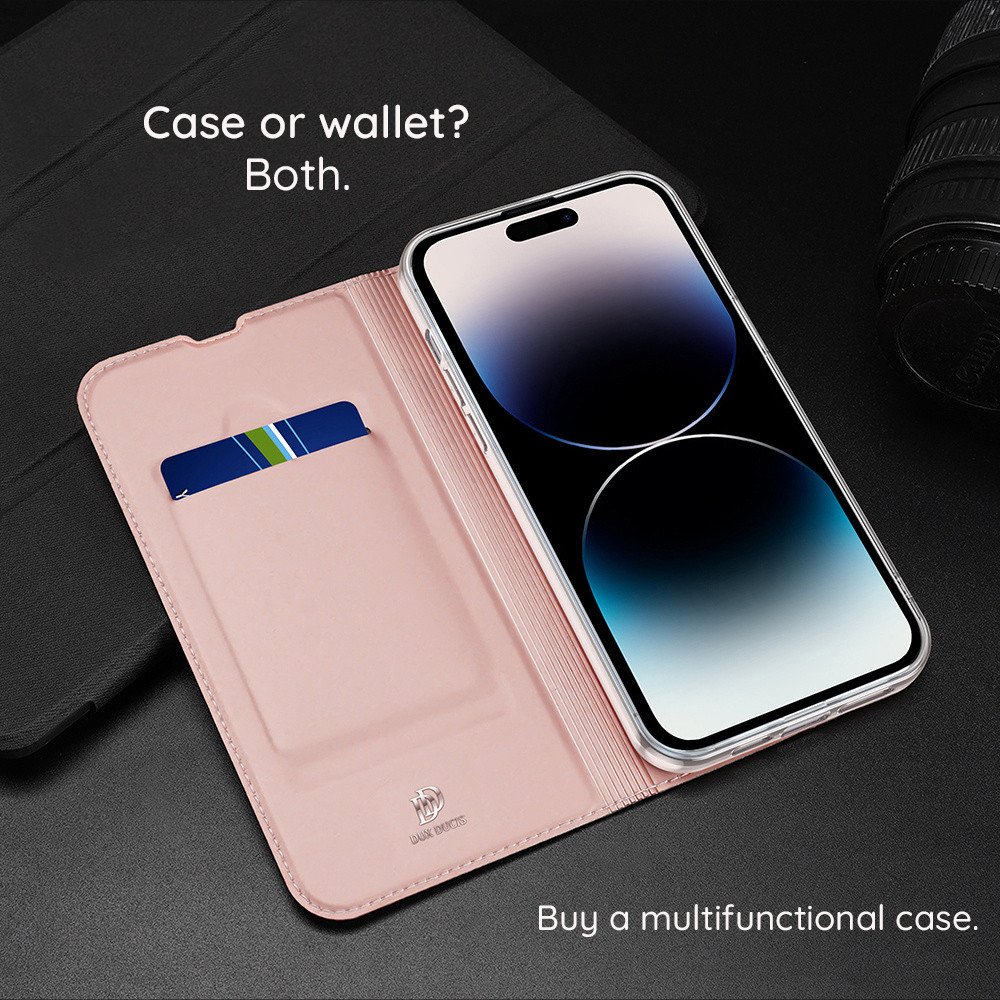 Husa telefon Dux Ducis din Piele ecologica - Moboid.ro
