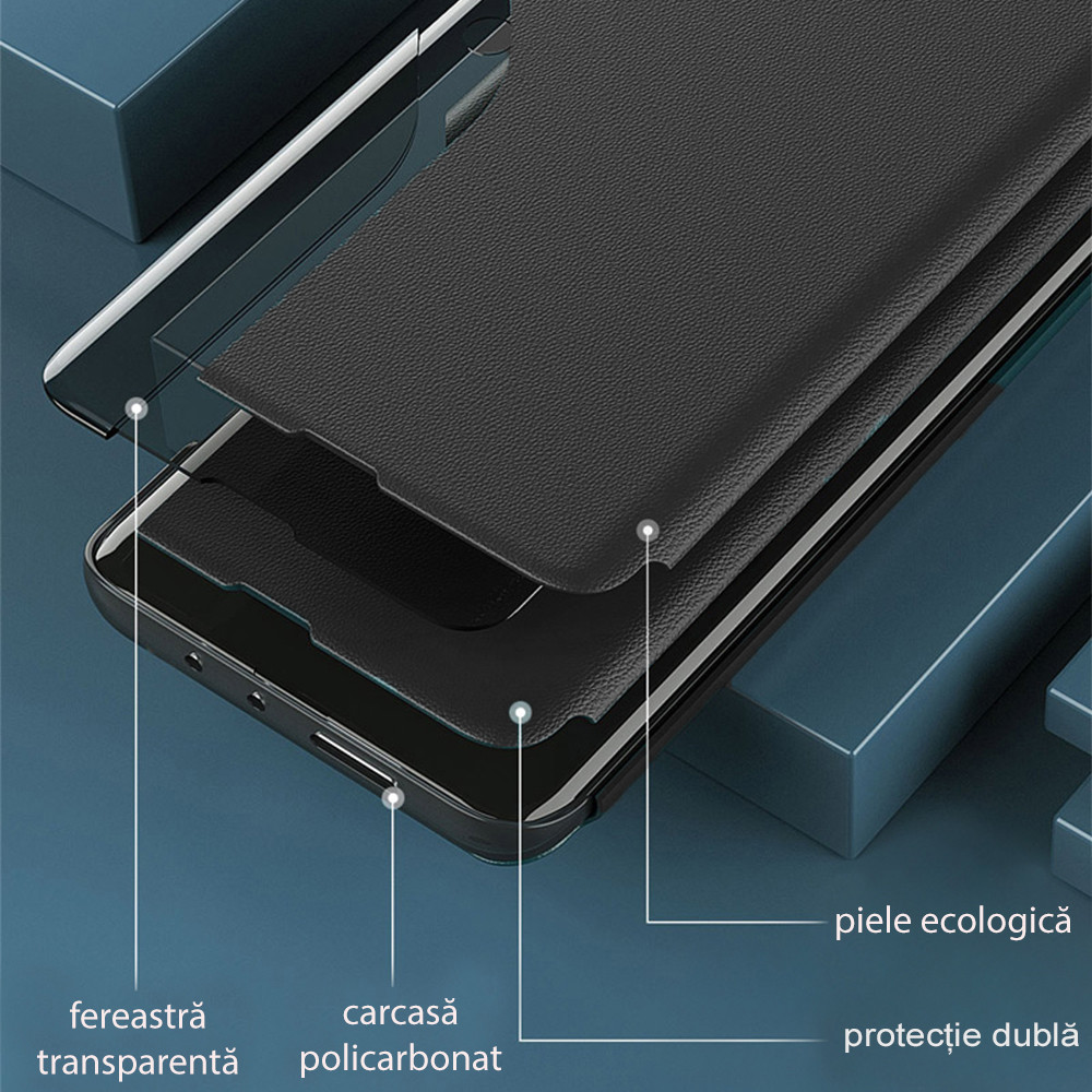 Husa telefon Techsuit din Piele ecologica - Moboid.ro