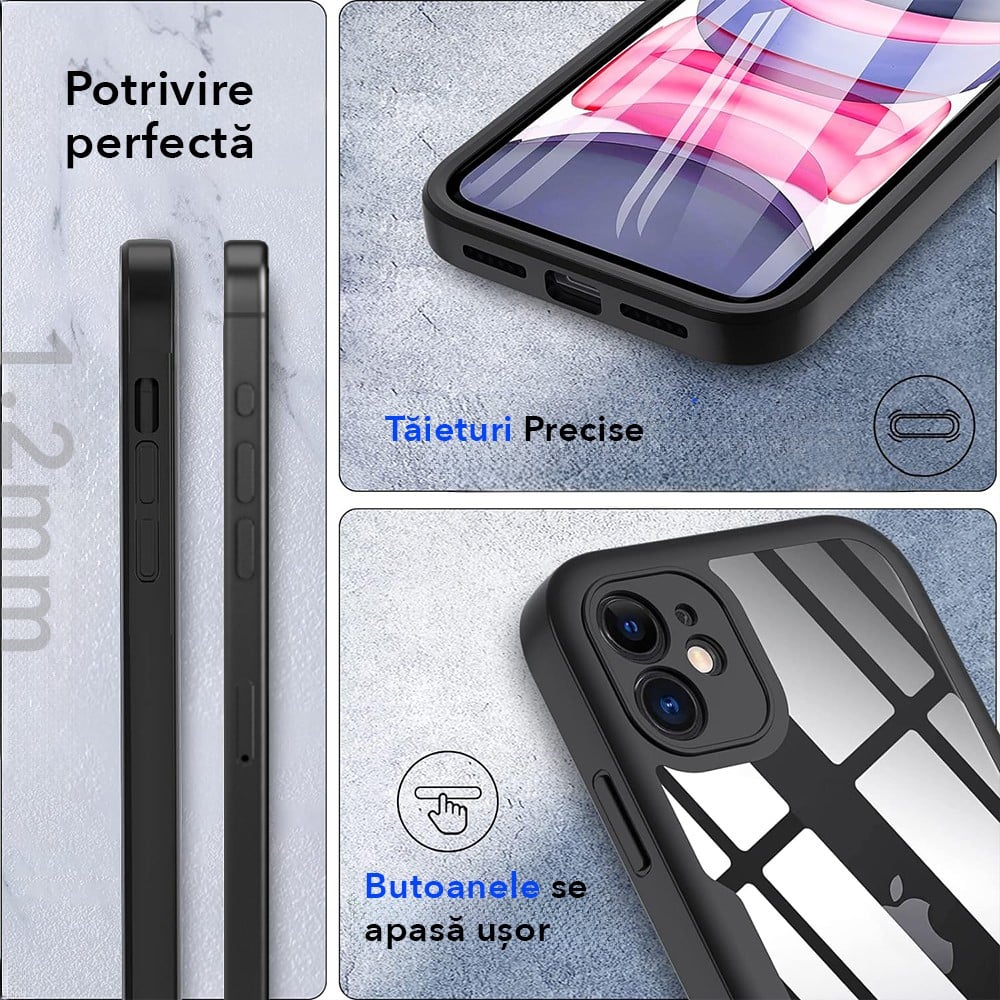 Husa telefon Techsuit din Acrilic - Moboid.ro