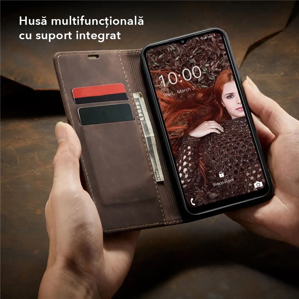 Husa telefon Techsuit din Piele ecologica - Moboid.ro